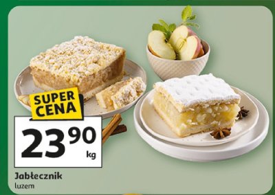 Jabłecznik luzem promocja w Auchan