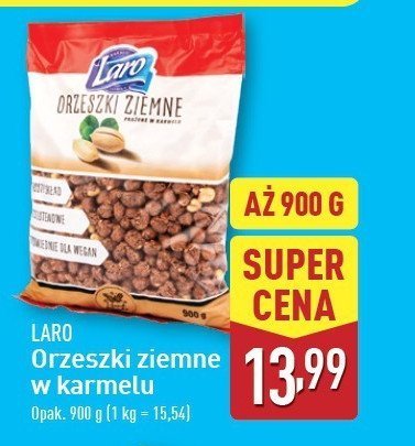 Orzechy ziemne w karmelu Laro promocja