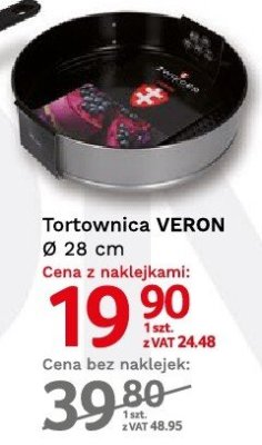 Tortownica Veron 28 cm promocja w Selgros