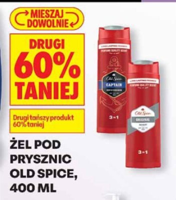 Żel pod prysznic Old Spice Captain 400ml promocja w Biedronka