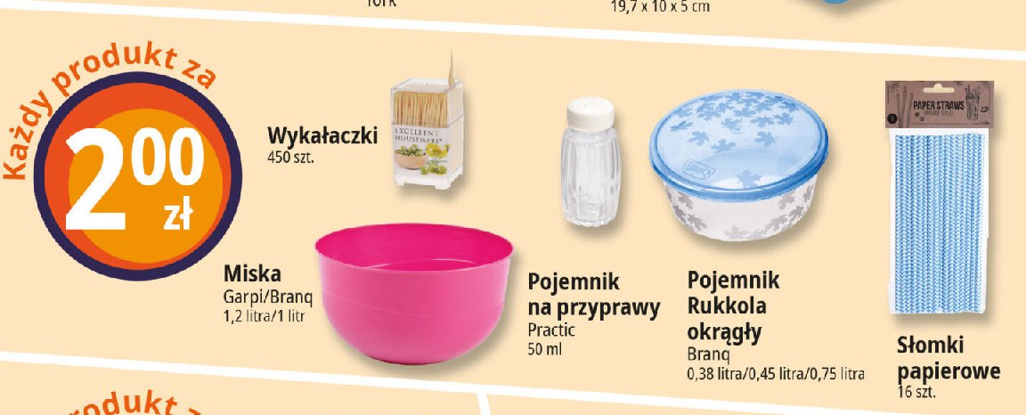 Pojemnik rukkola 750 ml Branq promocja