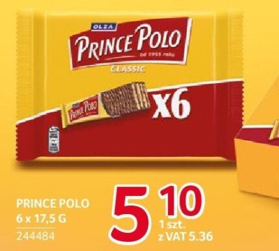 Wafelek Prince polo promocja w Selgros