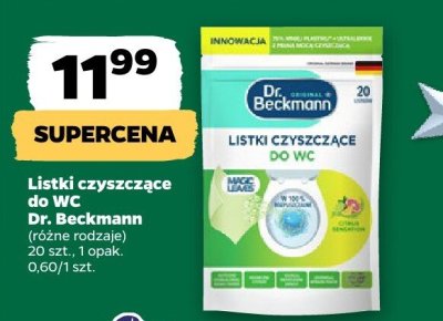 Listki czyszczące do WC (różne rodzaje) promocja w Netto