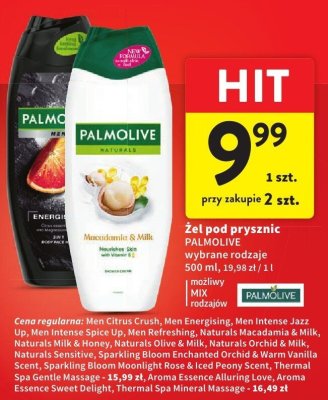 Żel pod prysznic PALMOLIVE wybrane rodzaje promocja w Intermarche