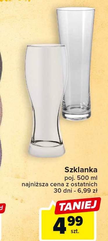 Szklanka 500 ml promocja