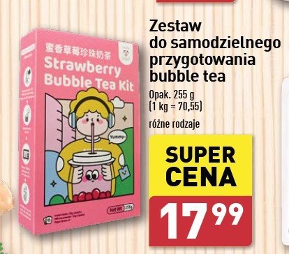 Zestaw do przygotowania bubble tea promocja