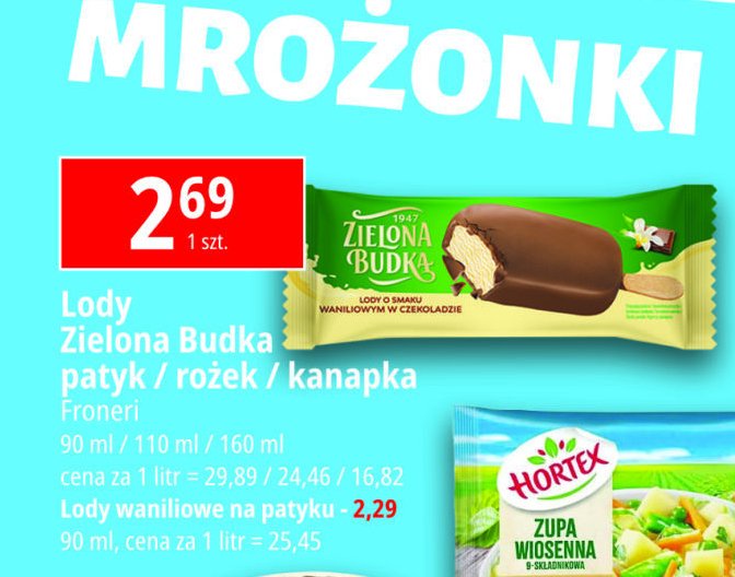 Rożek ZIELONA BUDKA IBIZA promocja