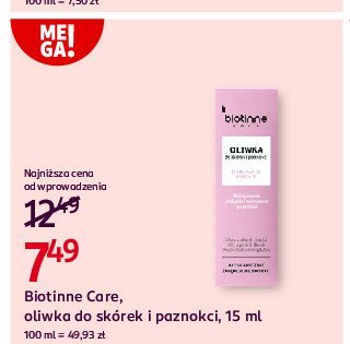 Oliwka do sk贸rek Biotinne care promocja