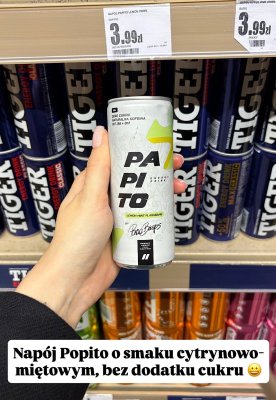 Napój energetyczny Lemon Mint Flashbang promocja w Intermarche