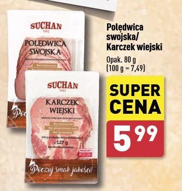 Karczek wiejski SUCHAN promocja