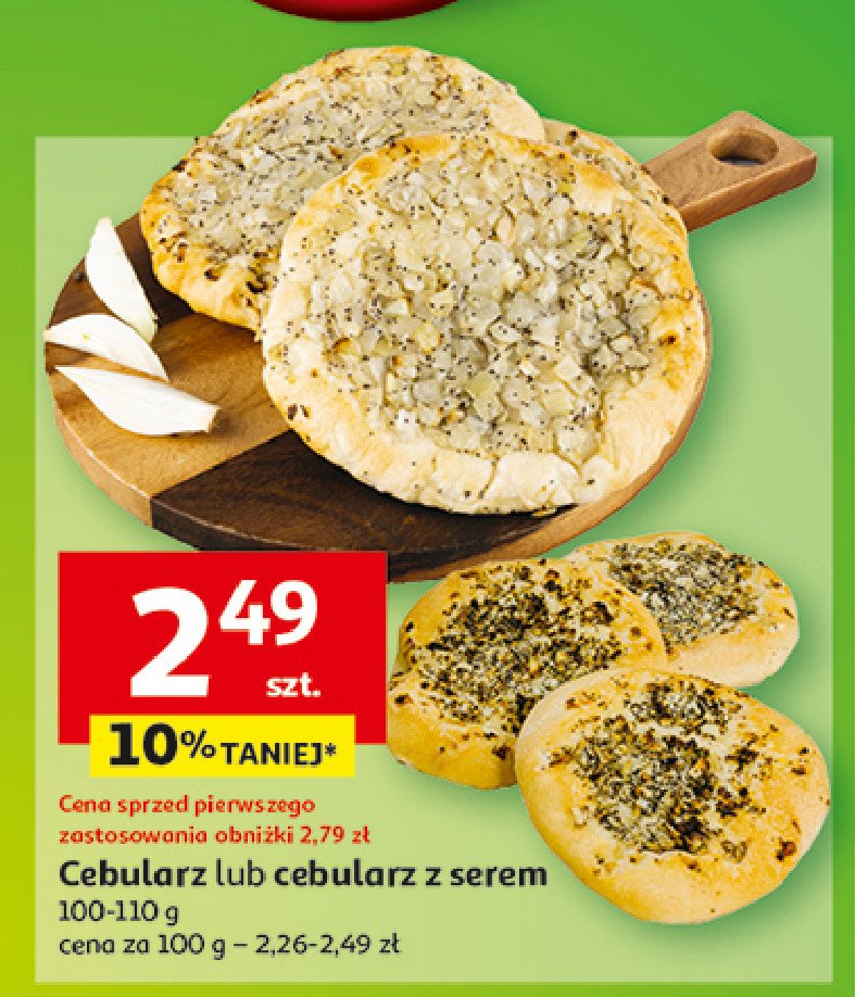 Cebularz z serem promocja