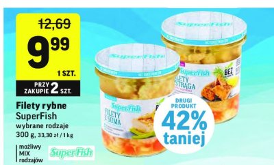 Filety z suma w zalewie warzywnej Superfish promocja