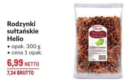 Rodzynki sułtańskie Helio promocja w Makro