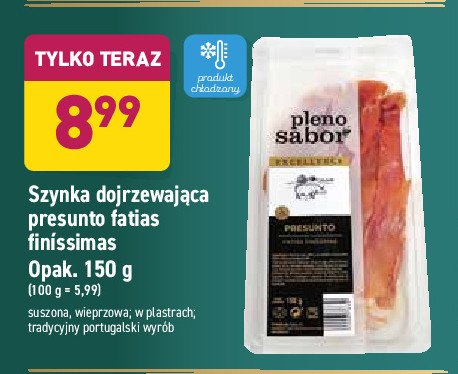 Szynka presunto fatias finissmas promocja