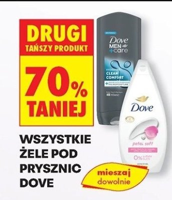 Żel pod prysznic różne rodzaje DRUGI -70% promocja w Biedronka