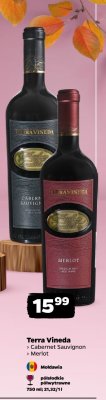 Wino Terra Vineda Merlot promocja w Netto