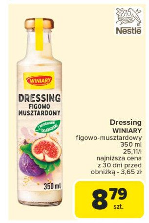 Dressing figowo-musztardowy Winiary promocja