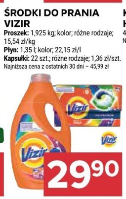 Środki do prania Vizir promocja w Stokrotka