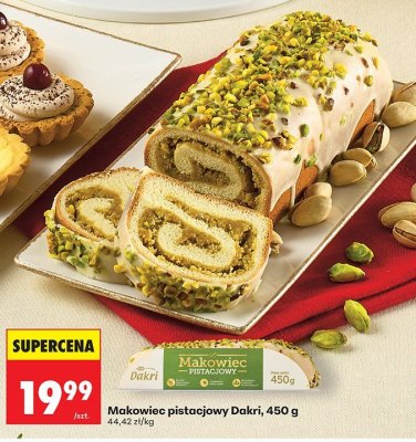 Makowiec pistacjowy Dakri promocja w Biedronka