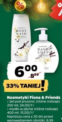 Żel pod prysznic różne rodzaje promocja w Netto