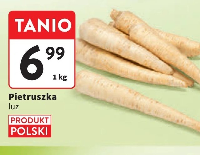 Pietruszka polska promocja w Intermarche