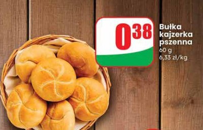 Bułka kajzerka pszenna Dino promocja w Dino
