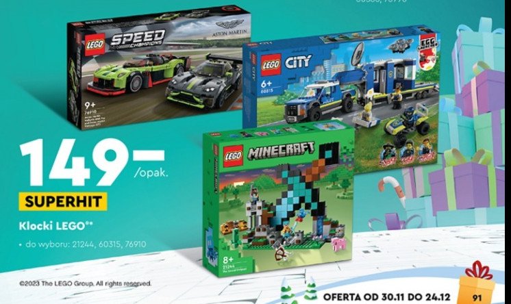 Klocki 21244 Lego minecraft promocja
