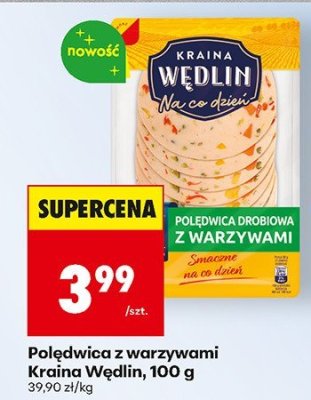 Polędwica z warzywami  promocja w Biedronka