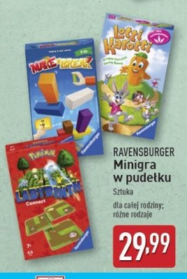 Gra labirynt pokemon mini Ravensburger promocja