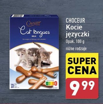 Kocie języczki Choceur promocja