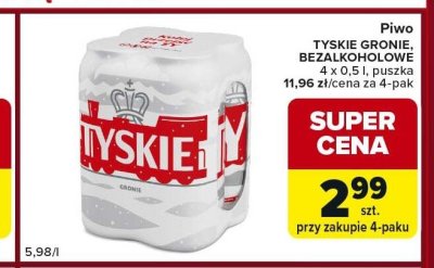 Piwo promocja w Carrefour Express