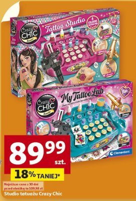 Studio tatuaży Crazy Chic promocja w Auchan