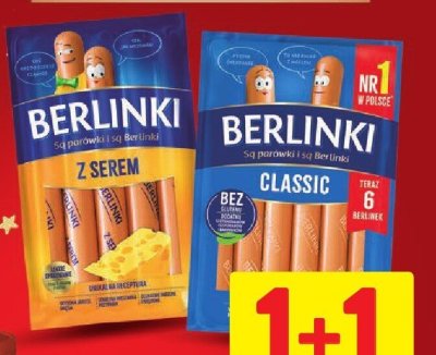 Parówki BERLINKI Classic promocja w Intermarche