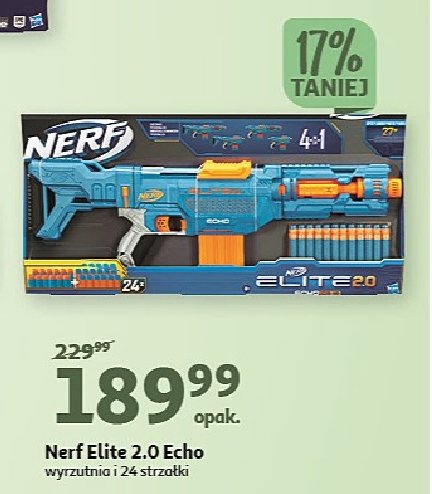 Pistolet elite 2.0 echo Nerf promocja