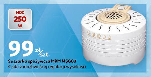 Suszarka spo偶ywcza msg-03 Mpm product promocja
