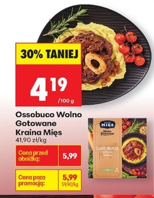 Ossobuco Wolno Gotowane Kraina Mięs promocja w Biedronka