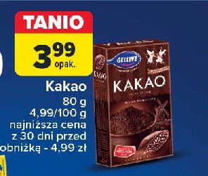 Kakao extra ciemne Gellwe promocja