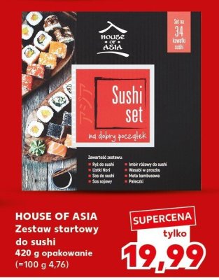 Zestaw startowy do sushi promocja w Kaufland