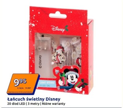 Łańcuch świetlny Disney promocja w Action