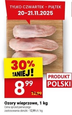 Ozory wieprzowe, 1 kg promocja w Twój Market