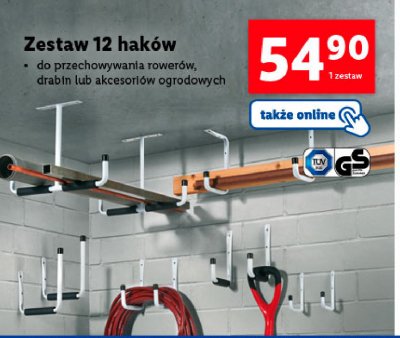 Zestaw 12 haków promocja