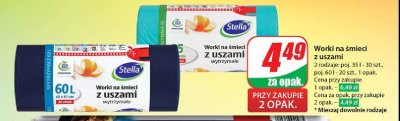 Worki na 艣mieci z uszami 35 l Stella promocja