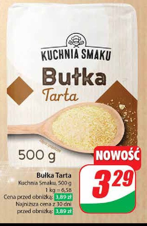 Bułka tarta Kuchnia smaku promocja w Dino