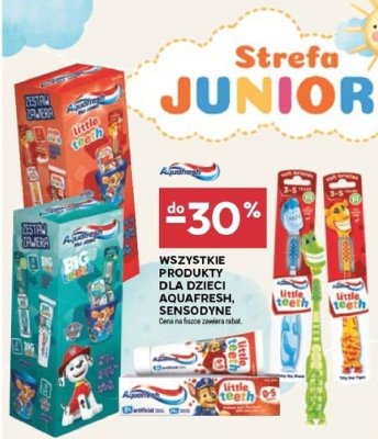 Wszystkie produkty dla dzieci Aquafresh, Sensodyne promocja w Stokrotka
