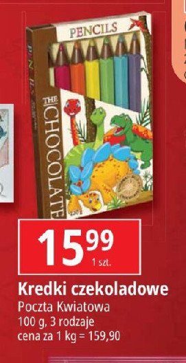 Kredki czekoladowe promocja w Leclerc