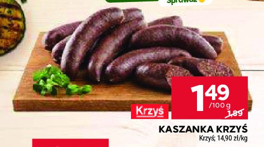 Kaszanka Masarnia krzyś promocja