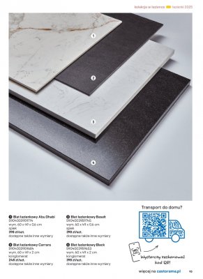 Blat łazienkowy Basalt promocja w Castorama