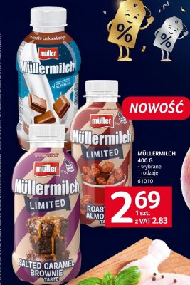 Napój mleczny Müllermilch 400g różne rodzaje promocja w Selgros