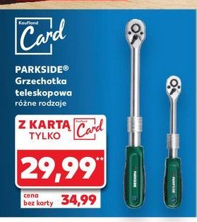 Grzechotka teleskopowa 1/2 Parkside promocja w Kaufland