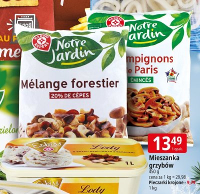 Mieszanka grzybów promocja w Leclerc